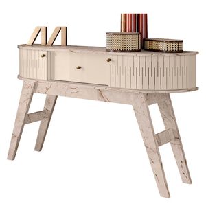 Aparador Para Sala 1 Gaveta 136 cm Estoril MADETEC