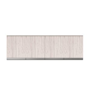 Armário Aéreo Andréia Para Cozinha Com 4 Portas 160 Cm Castanho-avelã