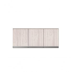 Armário Aéreo Para Cozinha Andréia 120 Cm Com 3 Portas Castanha-avelã
