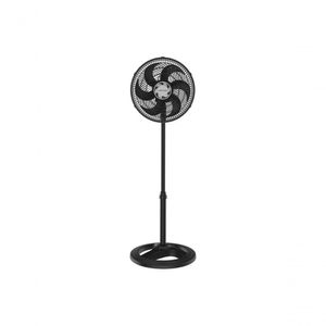 Ventilador De Coluna Preto 30cm Turbo 6 Pas Oscilante Ventisol 220V