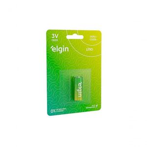 Bateria Elgin Cr123 Com 1 Unidade
