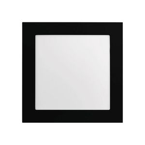 Painel Led Save Energy Quadrado Sobrepor Jet Black 3000k