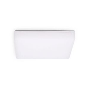 Painel De Led Frameless Quadrado Embutir 36w Bivolt Bravalumi 3000k Luz Quente