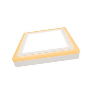 Painel De Led Taschibra Quadrado De Sobrepor 18+6w Dual Color Bivolt