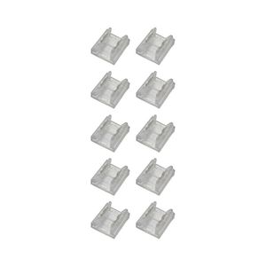 Kit 10 Emendas Conector Astraled Reto Para Fita De Led 10mm Em-035