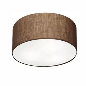 Plafon Para Sala De Tv Cilíndrico Cúpula Café