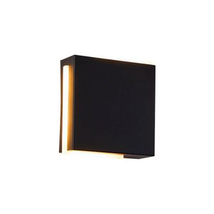 Arandela Nordecor Wadra 8w Led Bivolt Preto 2450