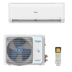 Ar Condicionado Split Elgin Hi Wall Eco Inverter Ii Btu/h Frio Monofásico Branco 45hjfi09c2wc/45hjfe09c2cc - 220v