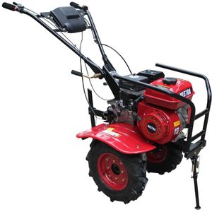 Motocultivador a Combustão Gasolina Mestra Mm500 4 Tempos 7hp Com Gradede Proteção
