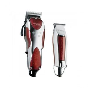 Kit De Máquina De Corte E Acabamento Wahl Magic Clip E Detailer 110V