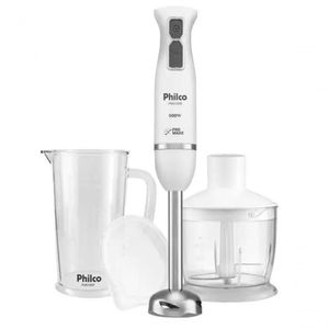 Mixer Philco 500w Copo 600ml Jarra 800ml Branco 220V