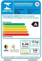 Máquina de Lavar Electrolux Efficient 13kg LDA13 Branco 110V-ns_213128_6