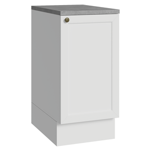 Balcão de Cozinha 40 cm 1 Porta Branco Vik Madesa