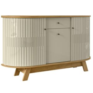 Buffet Aparador 3 Portas 136 cm Monza MADETEC
