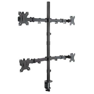 Suporte Articulado Para 4 Monitores Base Morsa V48c Central Suportes
