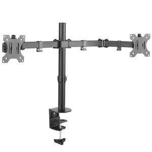 Suporte Articulado 2 Monitores 15 A 32 Base Morsa T1224c Central Suportes