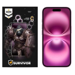Película Para Iphone 16 Com Aplicador - Survivor Privacidade - Gshield