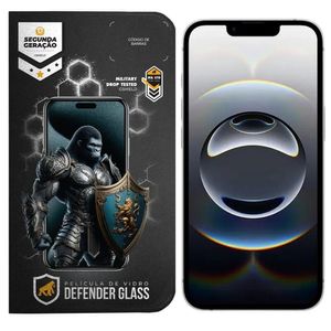 Película Para Iphone 16e - Defender Glass Preta - Gshield