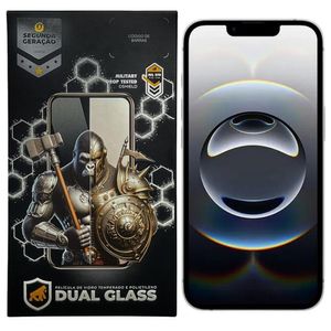 Película Para Iphone 16e - Dual Glass Preta - Gshield