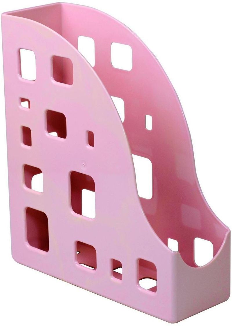 Organizador de Objetos Para Escritório e e Estudo Dello Color Rosa-ns_158754_1