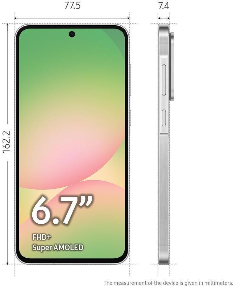 Smartphone---Telefone-Celular-Samsung-Galaxy-A56-5G-128GB-8GB-RAM-Camera-50MP-IP67--Super-Amoled-6-7