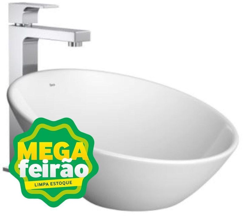 Cuba de Apoio Para Banheiro Deca Redonda 39Cm L 1036 17 Branco-ns_112055_1