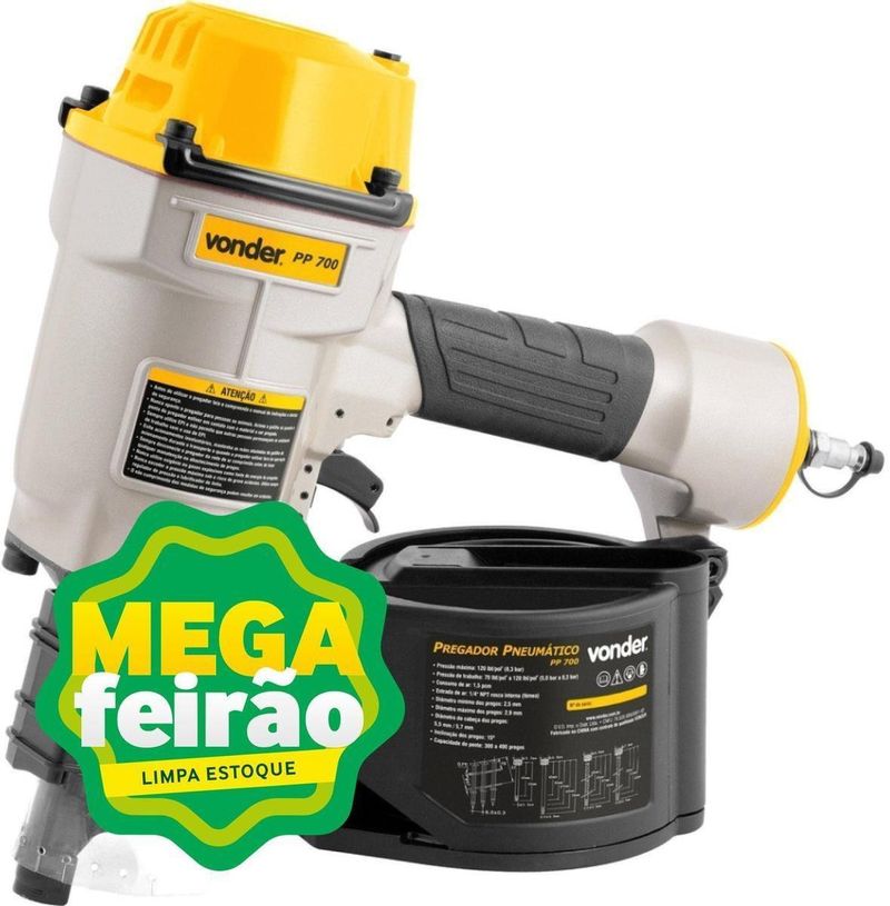 Pregador Pneumático Vonder PP700-ns_131565_1
