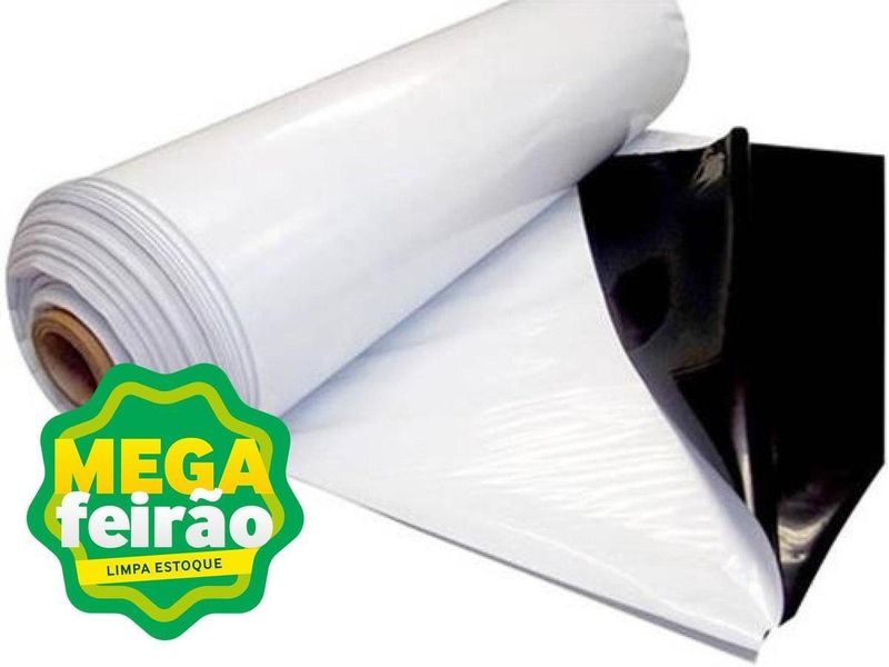 Lona Para Silo Dupla Face 150 Micras Siloplast Preto e Branco 6x50m-ns_130857_1