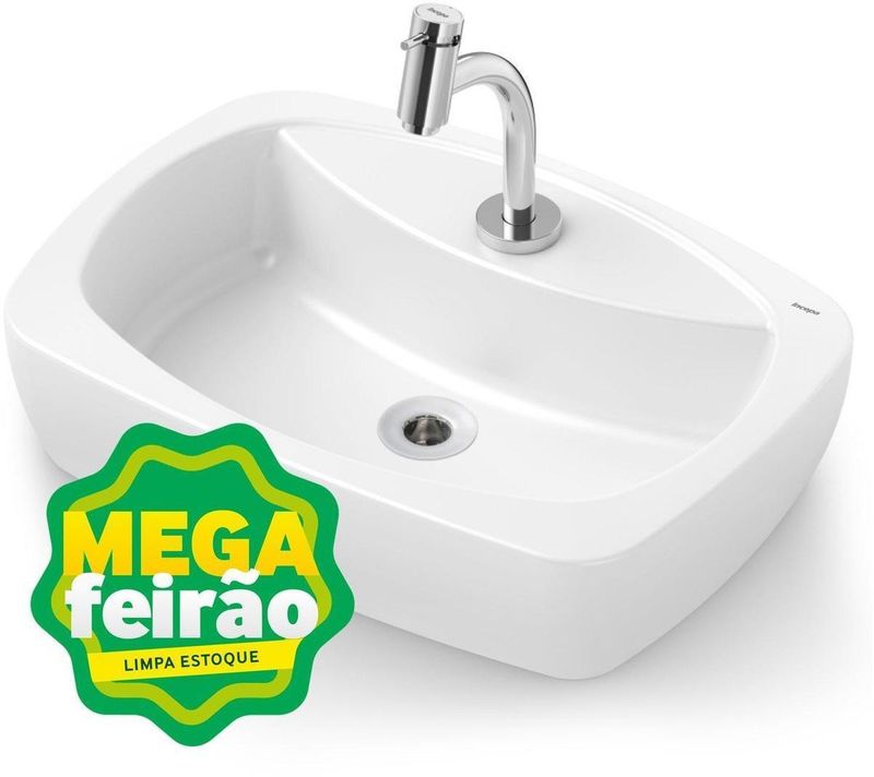 Cuba de Apoio Para Banheiro Incepa Thema com Torneira e Acessórios de Instalação Branca-ns_147374_1