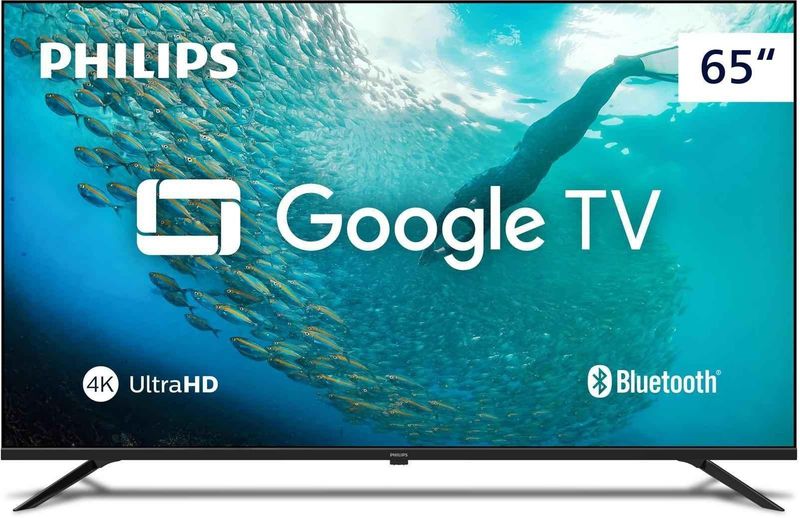 Smart TV/Televisor Philips 65 65PUG7019/78 LED Ultra HD 4K Google TV,Comando de Voz, Google Assistant Preto-ns_213745_1
