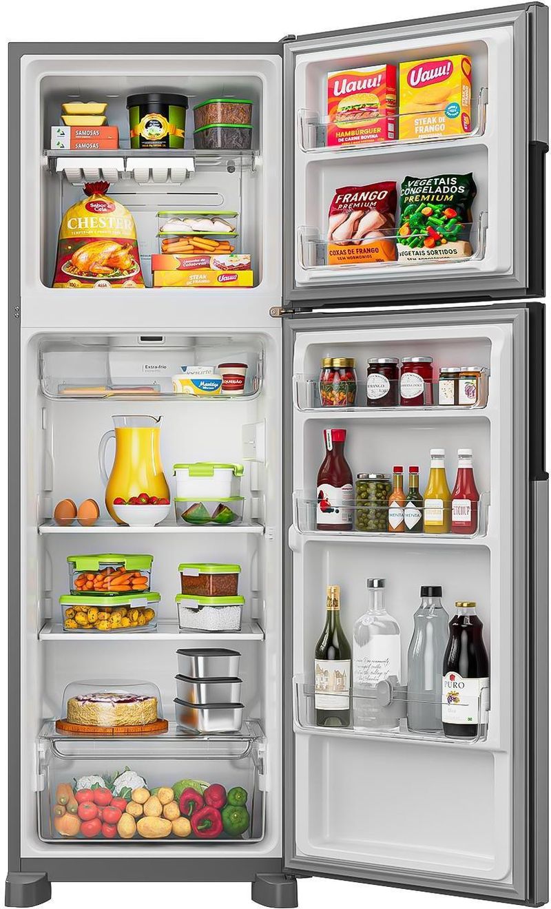 Refrigerador Consul CRM44MKBNA Frost Free 377 Litros Inox 220v-ns_223383_4