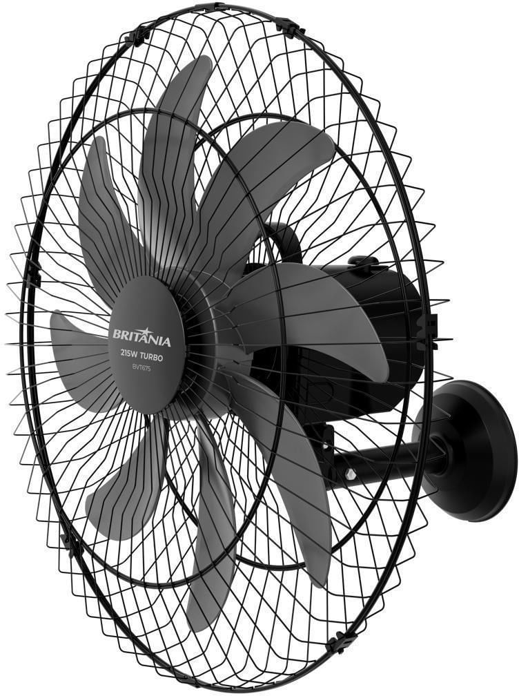 Ventilador De Parede Britânia 60cm BVT675 110v Preto-ns_223371_2