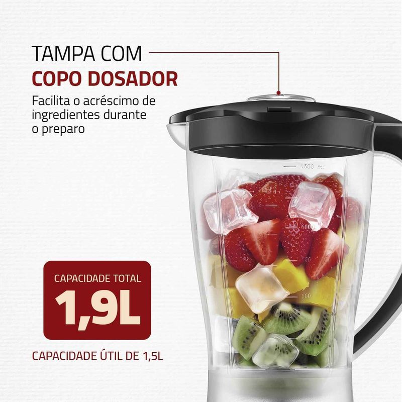 Liquidificador Easy Power Mondial Preto 550W 220V - L-550-BC-ns_223432_3
