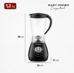 Liquidificador Easy Power Mondial Preto 550W 220V - L-550-BC-ns_223432_5