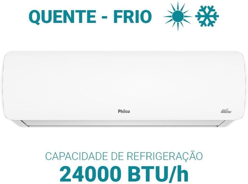 Condicionador de Ar Philco PAC24QF 24000 Btus Eco Inverter Branco 220V-ns_223497_7