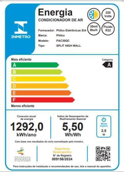 Condicionador de Ar Philco PAC30QF 3000 Btus Eco Inverter Branco 220V-ns_223498_9
