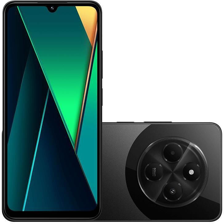 Smartphone Xiaomi POCO C75 256GB 8GB RAM + 8GB RAM Virtual Tela 6-88CX414PRE Preto-ns_223644_1