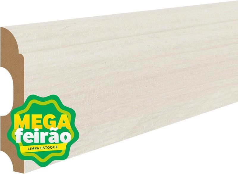 Rodapé Para Piso Laminado Durafloor Clean Cerezo Carmel Capadocia 210x1,8x8cm-ns_149219_1