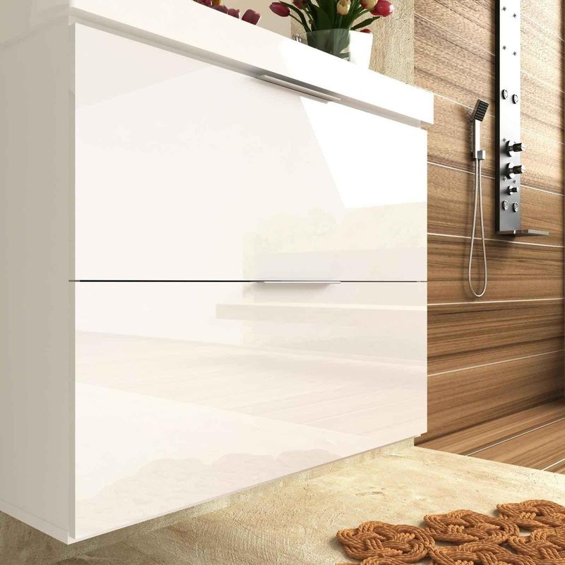 Balcão Banheiro Bosi Pietra 80Cm Branco e Branco Brilho-ns_213768_1