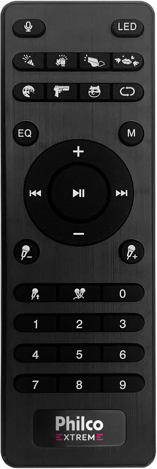 Caixa de Som Acústica Philco PCX4500 300W 2x Woofer de 4 + Tweeter Bateria interna com duração 4h-ns_224715_6