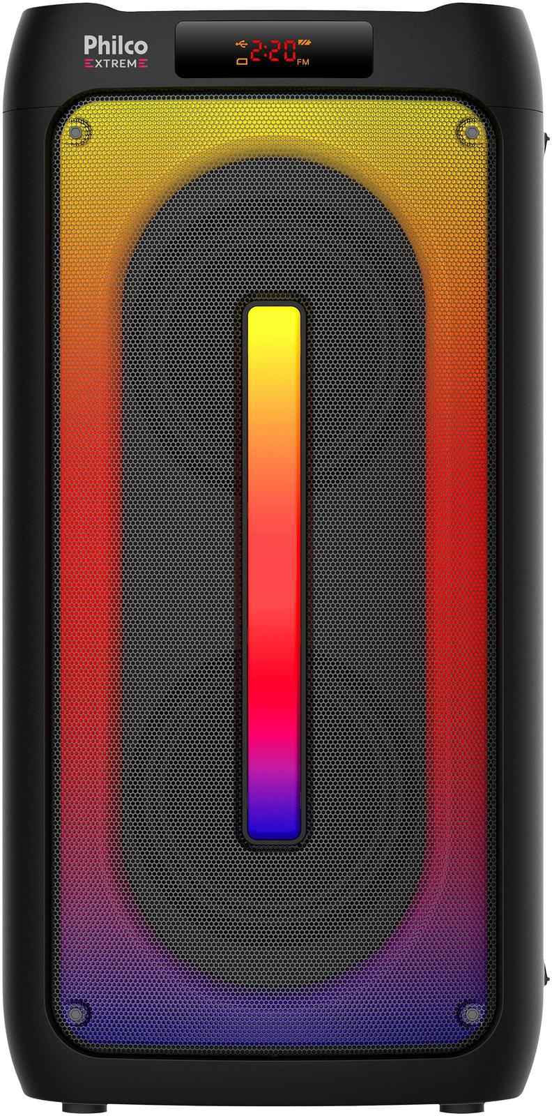 Caixa de Som Acústica Philco PCX4500 300W 2x Woofer de 4 + Tweeter Bateria interna com duração 4h-ns_224715_1