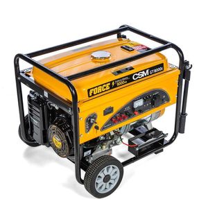 Gerador Portátil à Gas 9kva 15hp 380v Trif Gt8000e Force Csm
