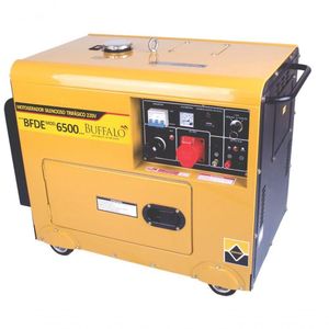 Motogerador Diesel Buffalo 6,3kva Trif 220-380v P Elétrica