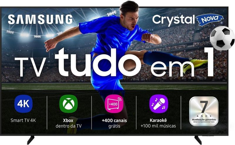 Smart TV /Televisor Samsung 85 UHD 4K U8600F 2025 Processador Crystal4K Canais Gratuitos 7 Anos de Atualização Com Alexa-ns_209975_1