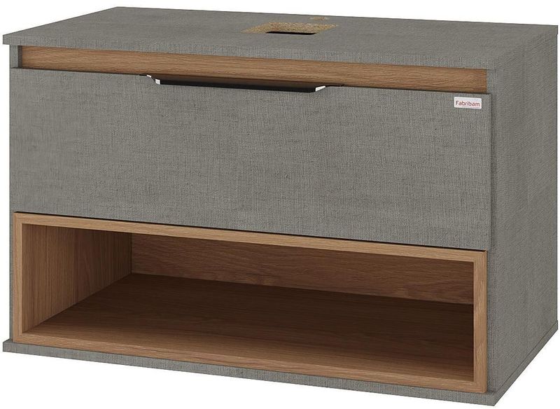 Balcão de Banheiro Fabribam Isadora Suspenso 78Cm Grigio / Catedral-ns_219680_1