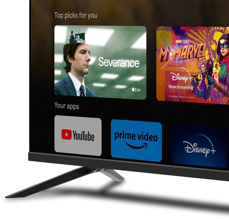 Smart TV / Televisor Philips 55 55PUG7019 Google TV 4K HDR Com Comandode Voz Sem Bordas e Chromecast Integrado Preta-ns_199566_7