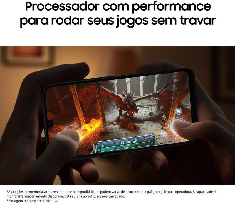 Smartphone / Telefone Celular Samsung Galaxy A16 5G 128GB 4GB RAM Câmera50MP Tela 6-7 NFC IP54 B Verde Claro-ns_204229_9