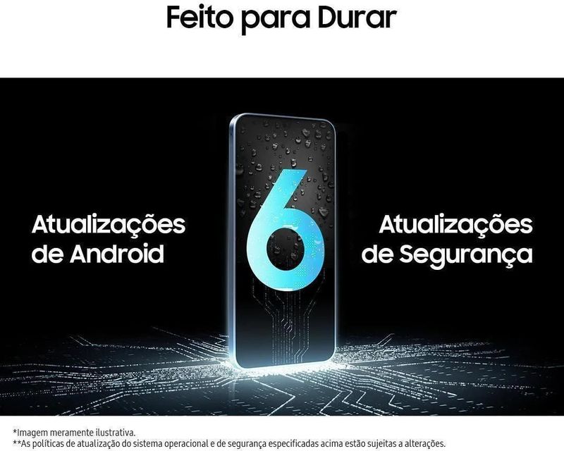 Smartphone / Telefone Celular Samsung Galaxy A16 4G 128GB 4GB RAM Câmera50MP Tela 6-7 NFC IP54 Bateria 5000MAH Cinza-ns_204233_5