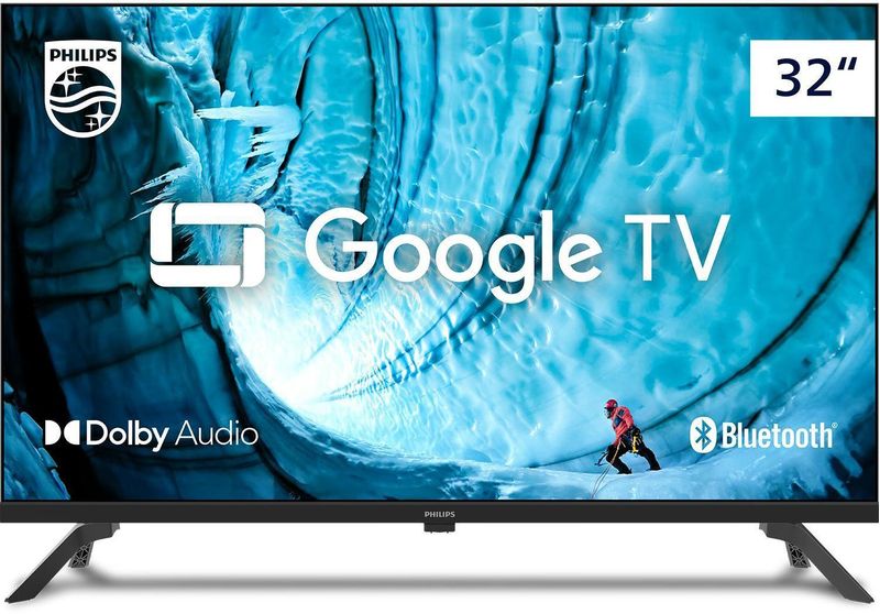 Smart TV / Televisor Philips 32 32PHG6909/78 HD Com Google TV Comandode Voz e Google Assistente-ns_207738_1