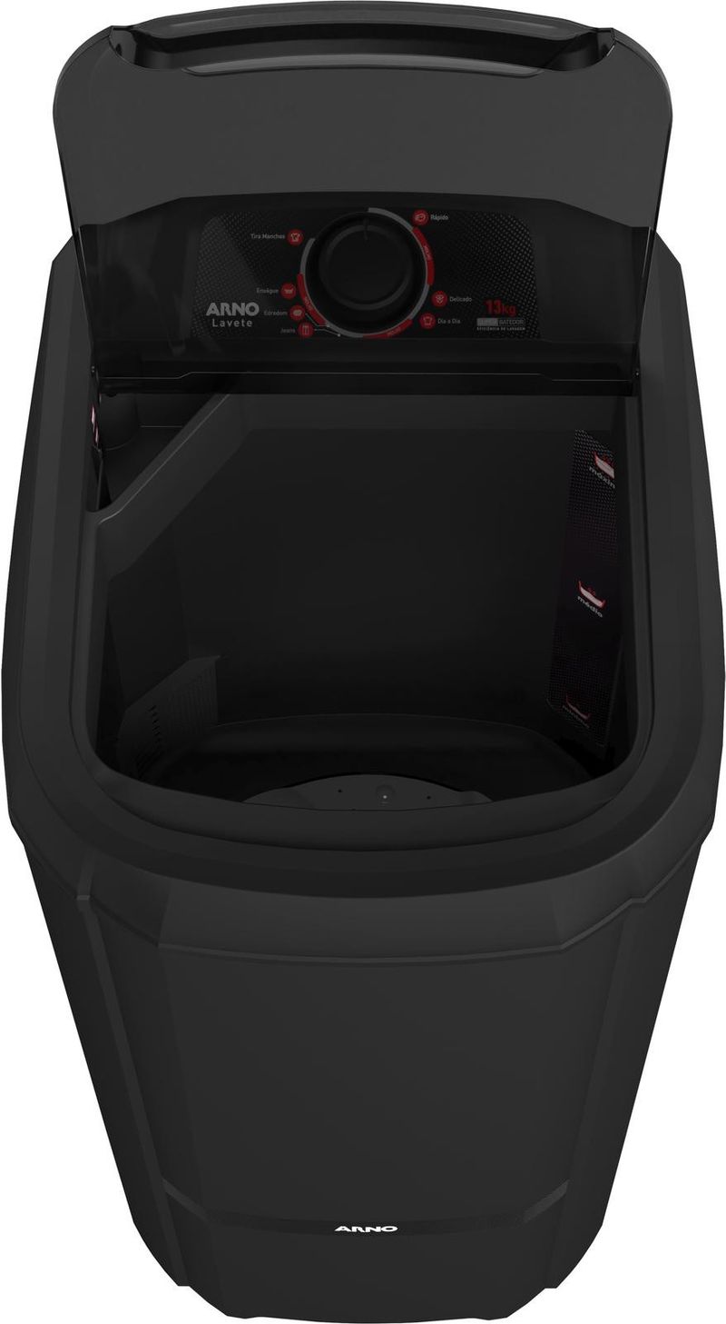 Máquina De Lavar Roupas Arno 13Kg LAS13 APTANAC Preto 110V-ns_211389_4